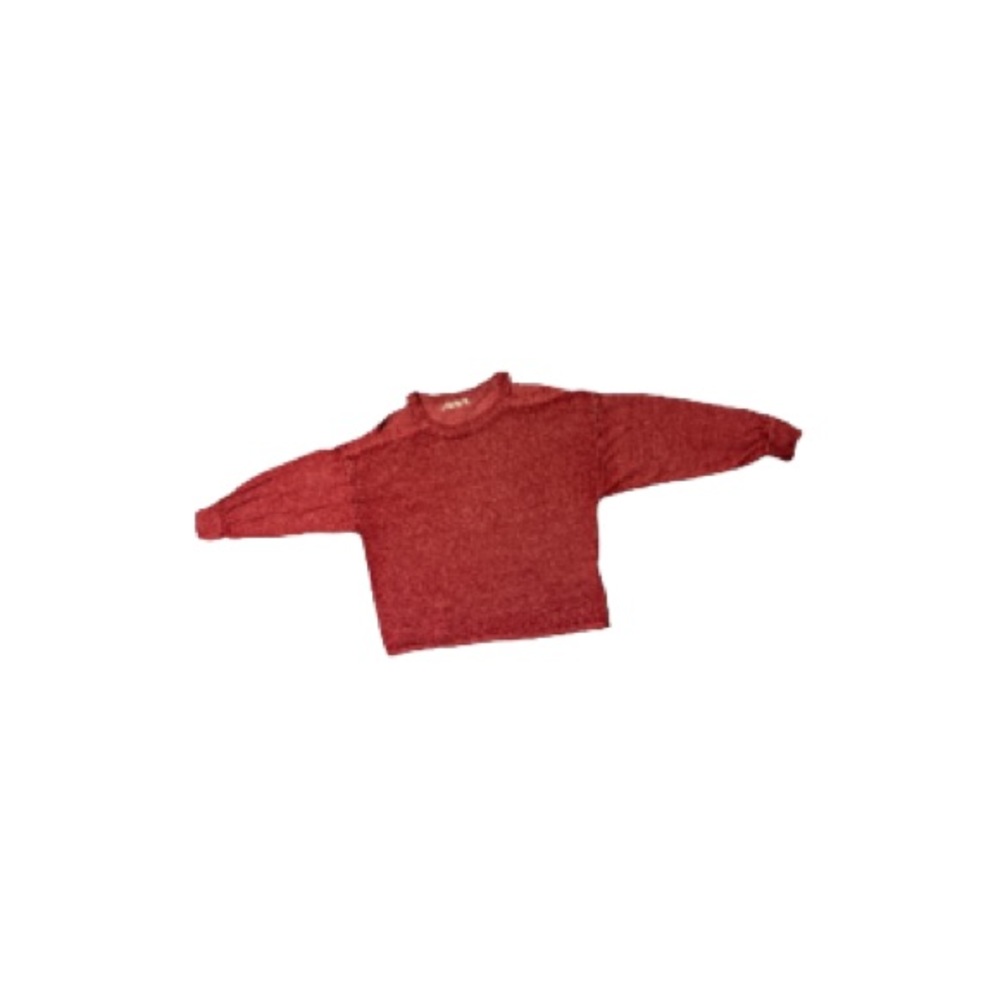 Free People Red Cold Shoulder Top - Women’s Size Small